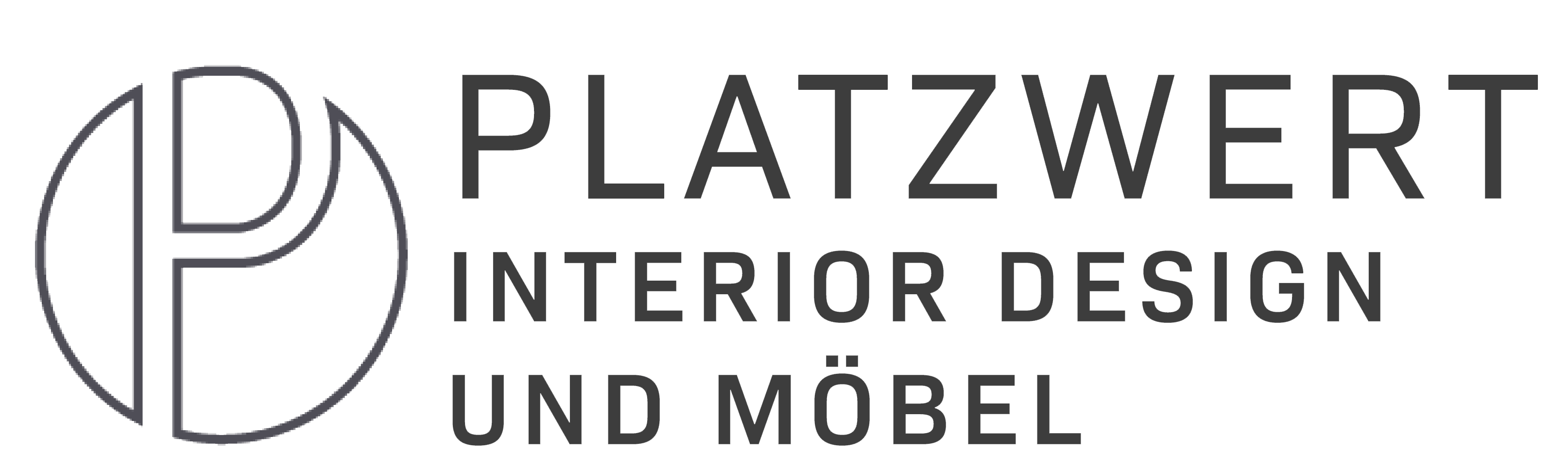 Neues Logo Platzwert Interior Design und Möbel